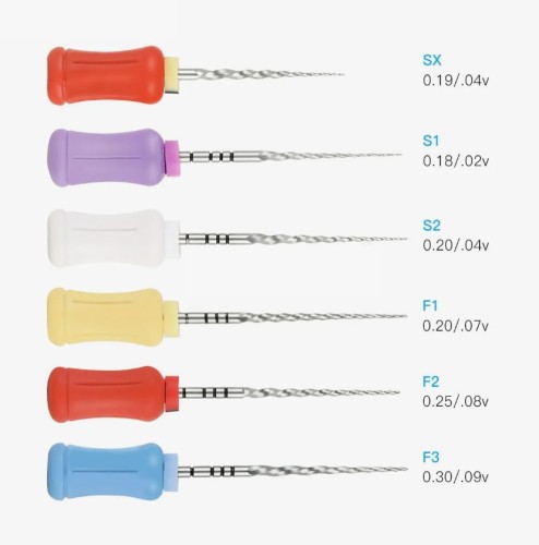 Протейпер ручной F2  (6 шт.), (Dentsply)